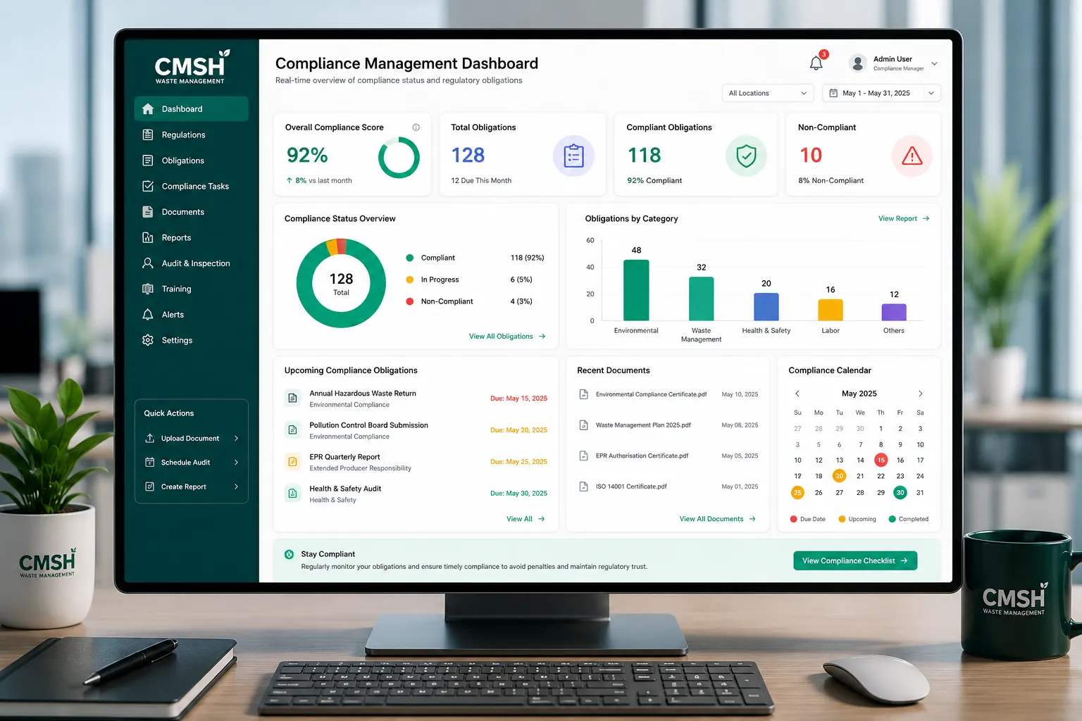 Key Areas of Compliance Management
